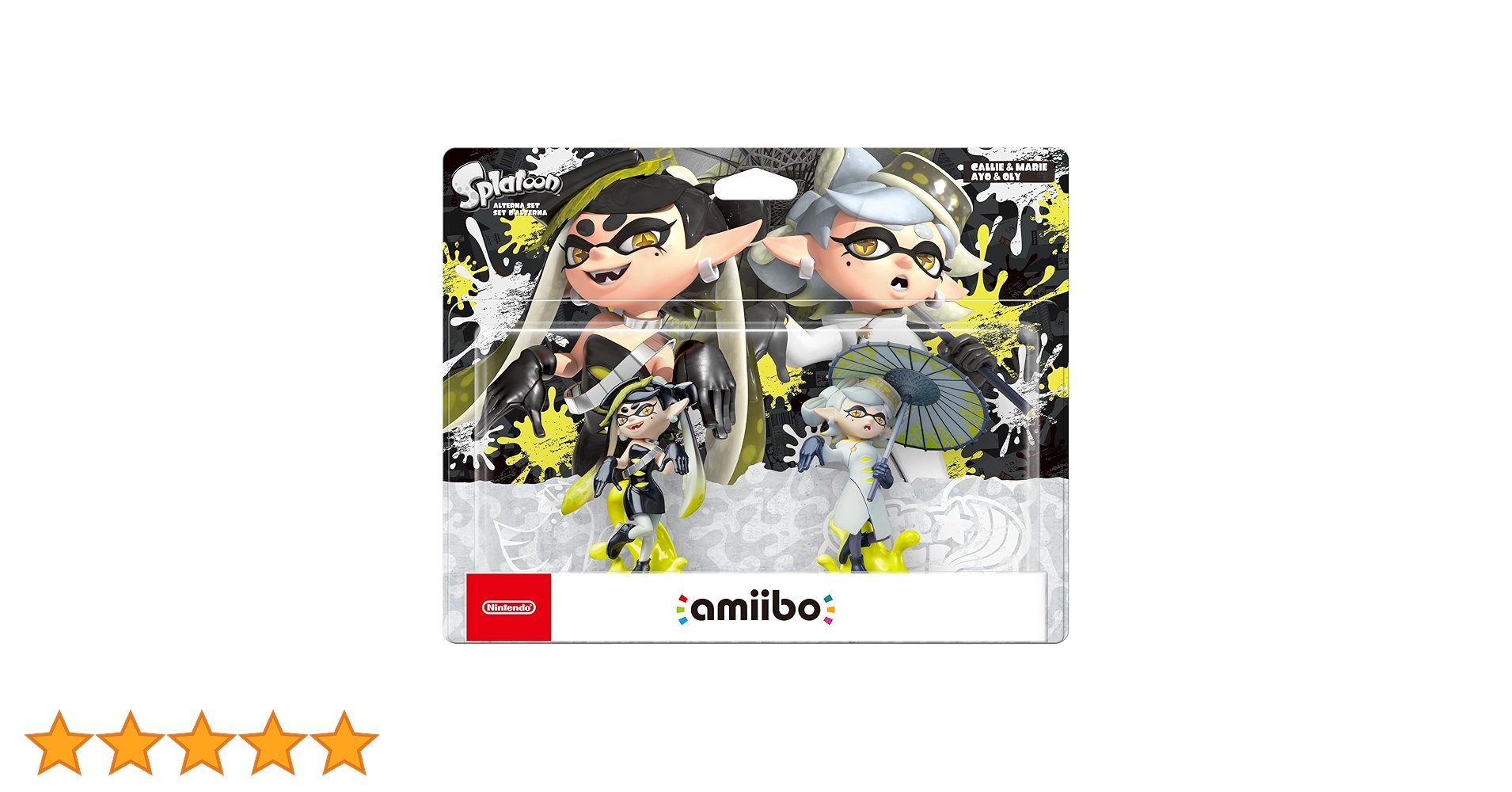 Splatoon amiibo フィギュア 2体セット Amazon.co.jp: 任天堂 スプラトゥーン Amiiboセット カリーとマリー